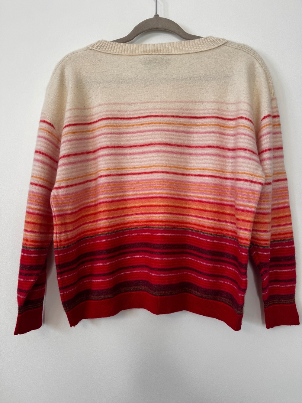 Anthropologie Saturday Sunday Emmeline Sweater 100% Cashmere Crew Neck Sz M - Picture 3 of 16